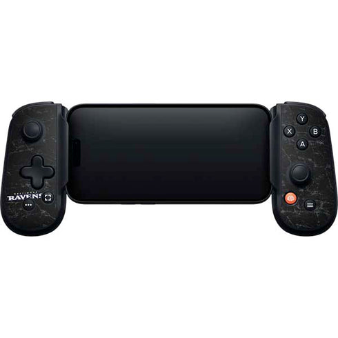 NFL Baltimore Ravens - Alternate Distressed Backbone One for iPhone Game Controller Skin